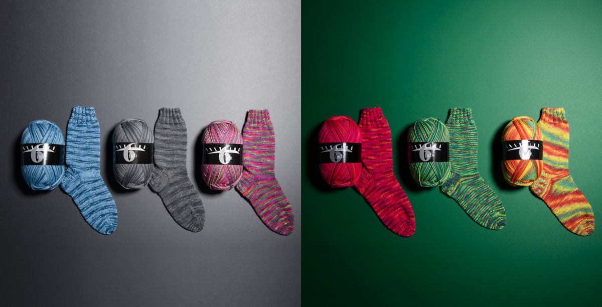 Trekking 6fach Color